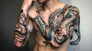 18 Powerful Snake Tattoos for Men Ideas