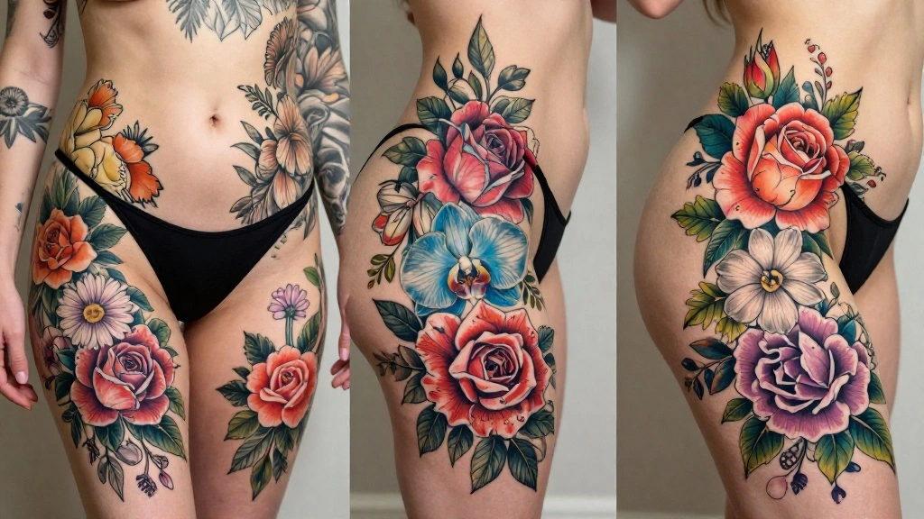 20 Hip Thigh Tattoos Women Ideas for a Sexy Placement