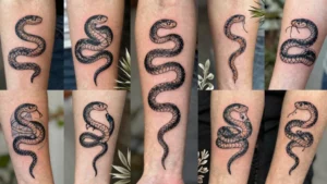 20 Matching Snake Tattoos Ideas for Couples & Besties