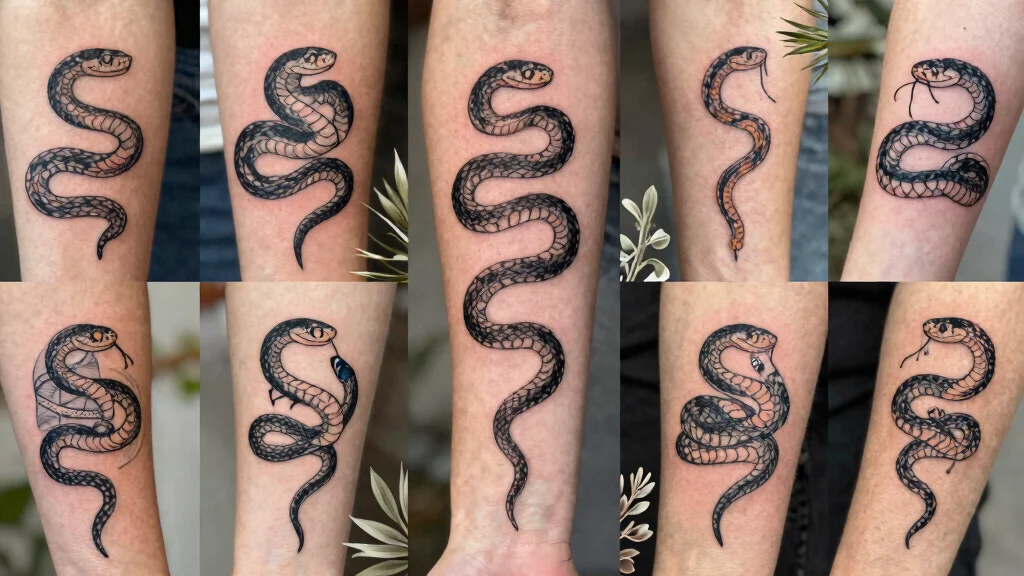 20 Matching Snake Tattoos Ideas for Couples & Besties