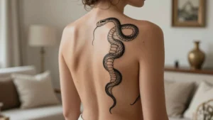 20 Sexy Snake Spine Tattoos for Women Ideas