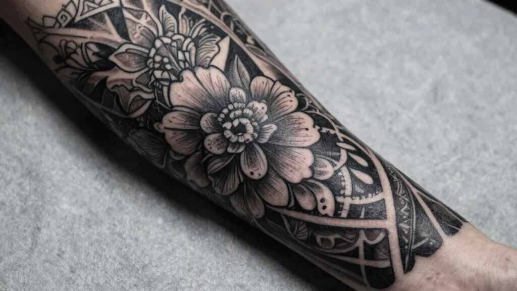 8 Beautiful Black and Grey Sleeve Tattoos Classic Elegant and Timeless