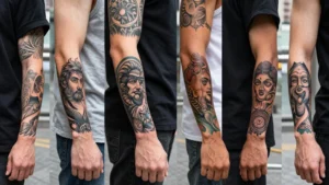 8 Best Lower Arm Half Sleeve Tattoos for Men Masculine and Artistic