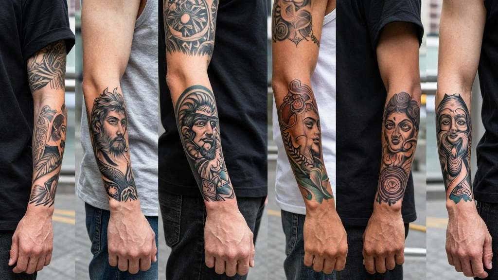8 Best Lower Arm Half Sleeve Tattoos for Men Masculine and Artistic