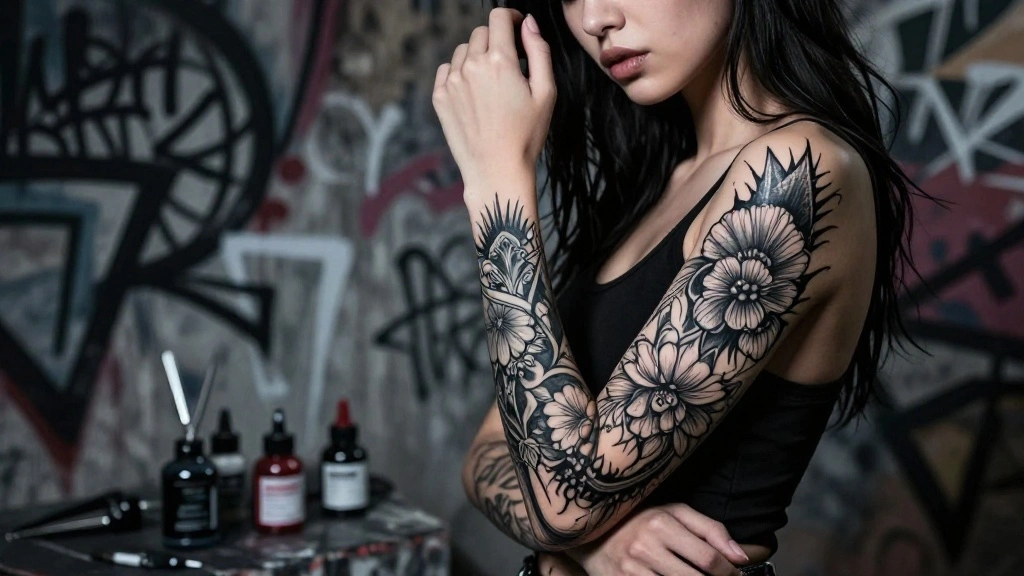 8 Bold Dark Sleeve Tattoos for Women: Edgy, Artistic, and Deeply Expressive