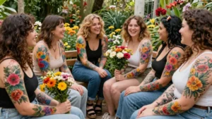 9 Beautiful Flower Sleeve Tattoos for Women Blooming Colorful and Feminine