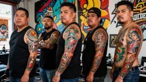 9 Bold Chicano Sleeve Tattoos for Men Cultural Detailed and Powerful