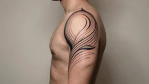 9 Bold Upper Arm Half Sleeve Tattoos for Men Strong Detailed and Masculine