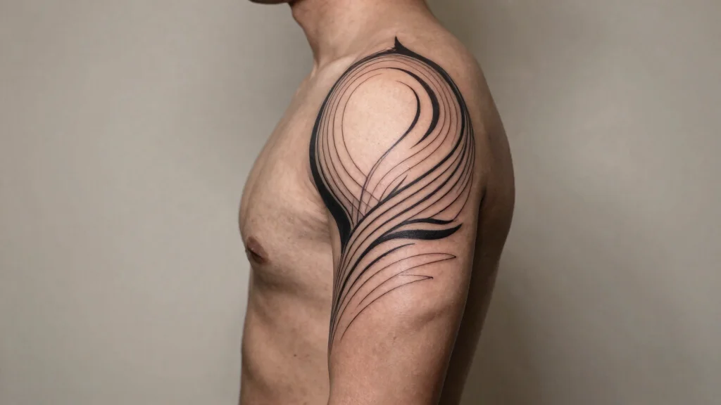 9 Bold Upper Arm Half Sleeve Tattoos for Men Strong Detailed and Masculine